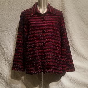 Vintage Koret Multicolor sweater jacket Size M